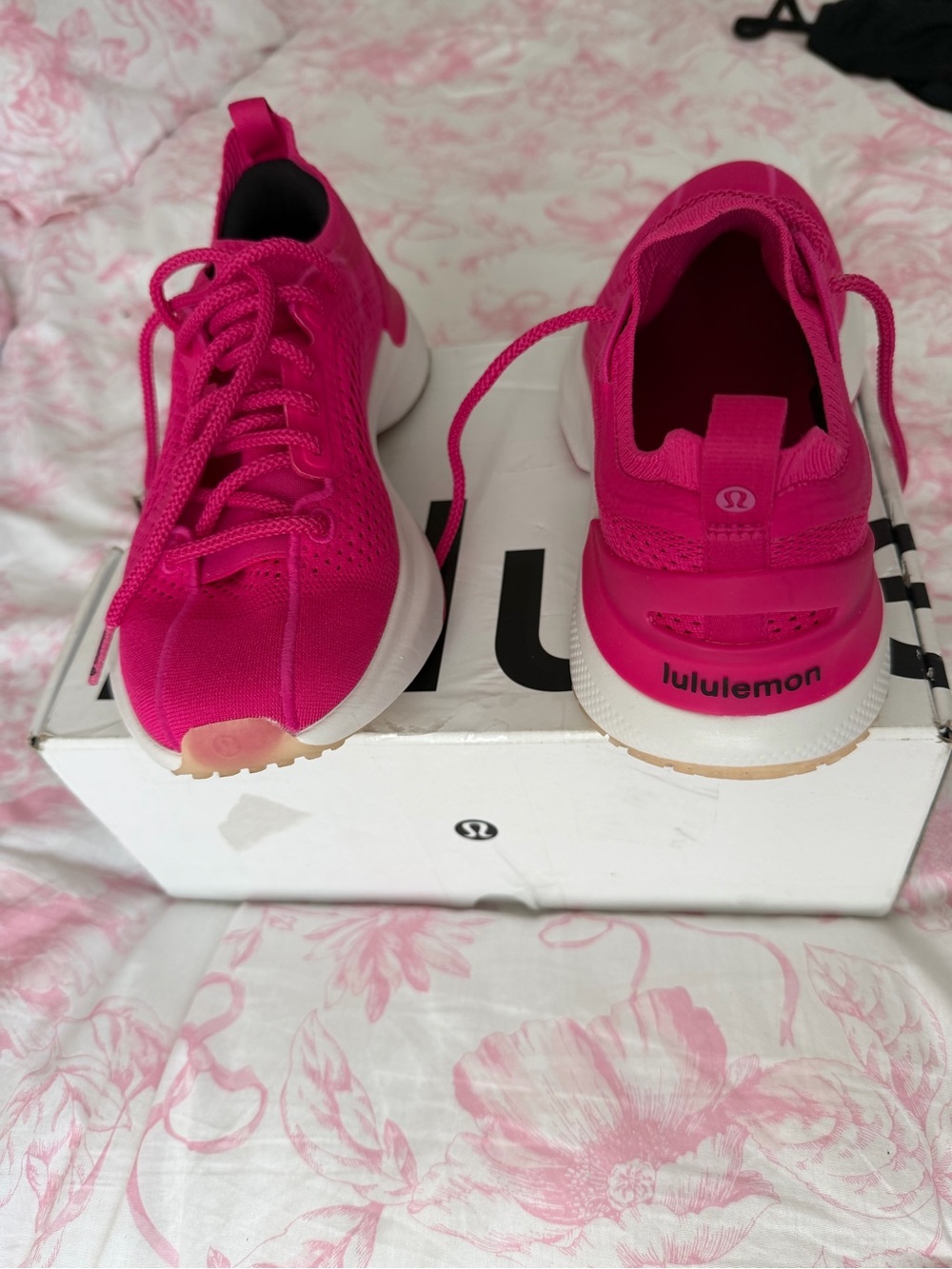 lululemon athletica Women’s Hot Pink Athletic Sneakers